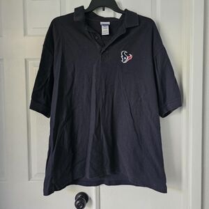 Reebok NFL Houston Texans 100% cotton polo teeSize xl